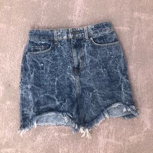 LF Carmar Denim Mini Skirt